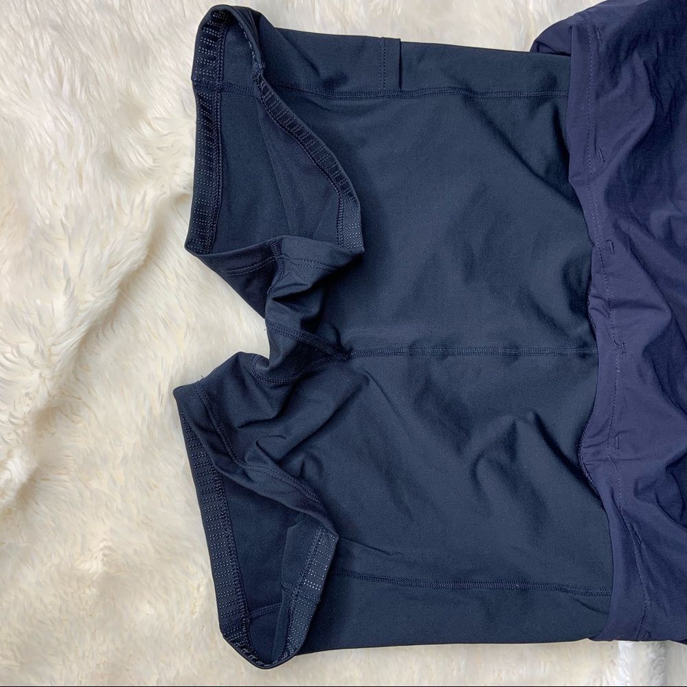 Sz Small Athleta Dark Blue Skort Skirt Shorts - Picture 4 of 6
